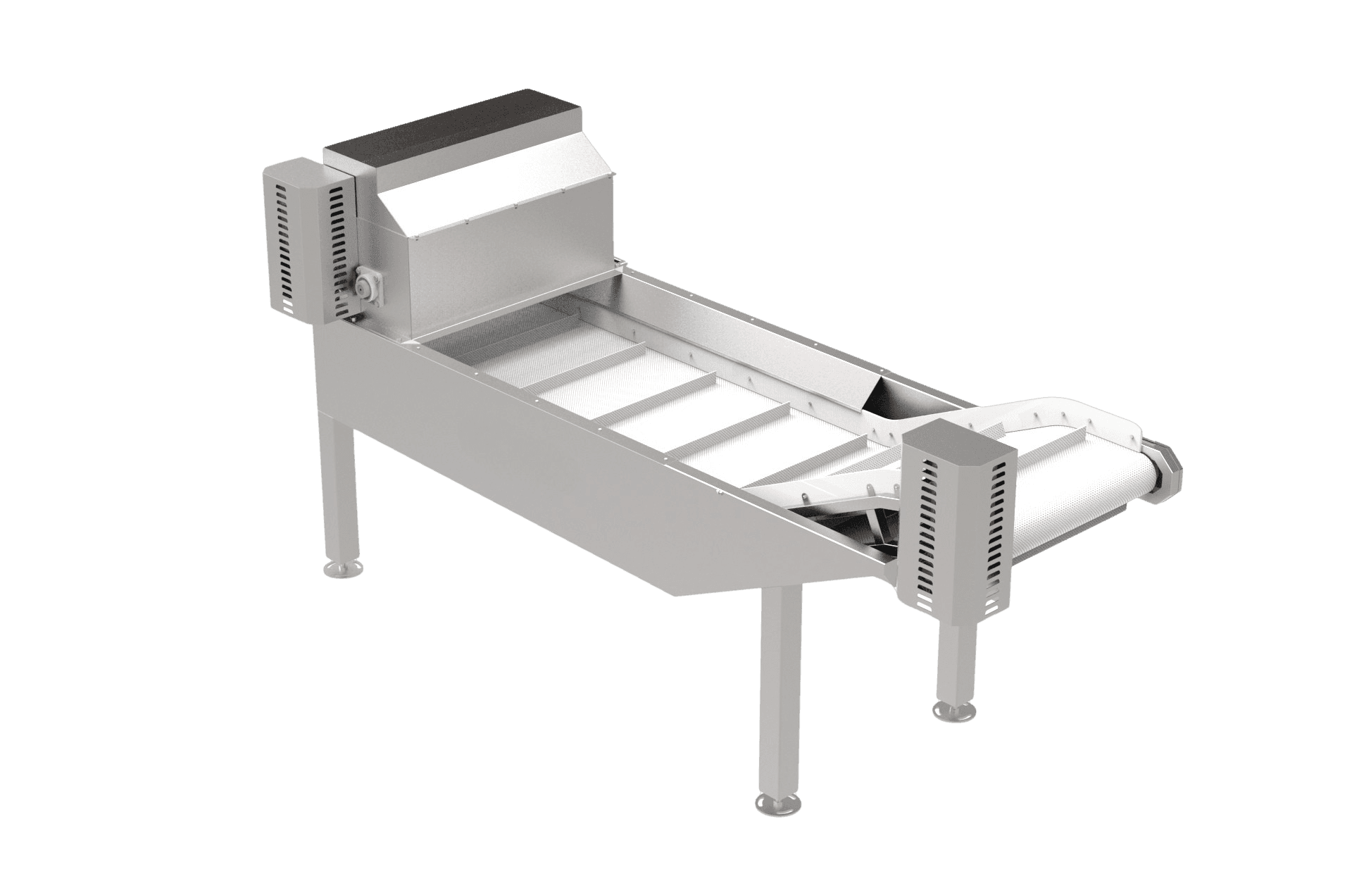 Watery Flathead Block Opening Conveyor